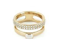 Anello Crivelli Donna in Oro rosa Diamante 0.35 Ct 302-M103M-AN - 302-M103M-AN